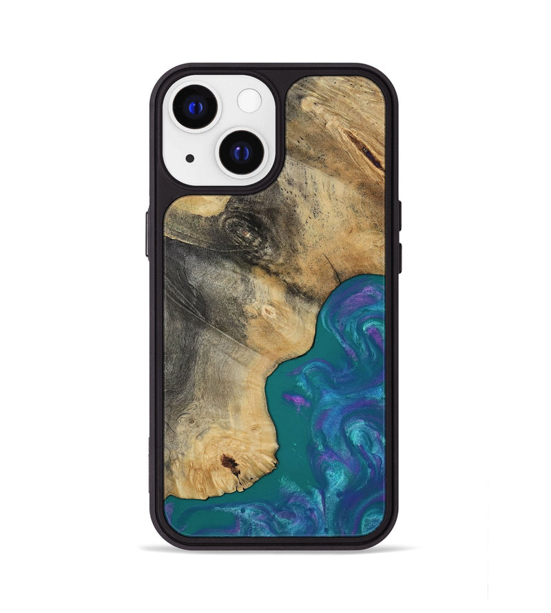 iPhone 13 Wood Phone Case - Marilee (Purple, 819029)