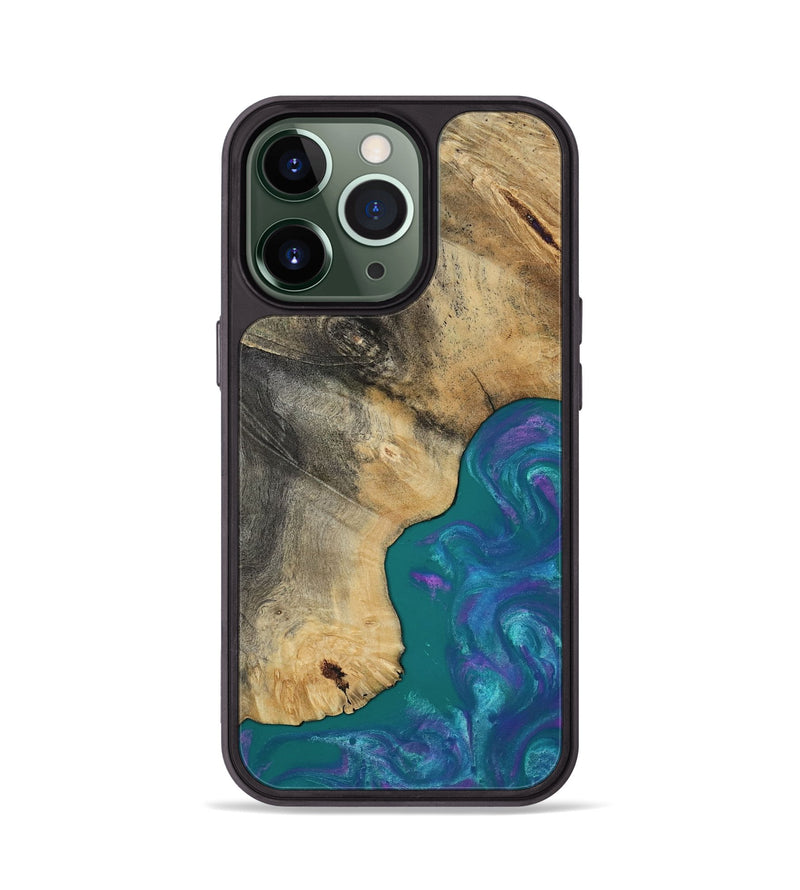 iPhone 13 Pro Wood Phone Case - Marilee (Purple, 819029)