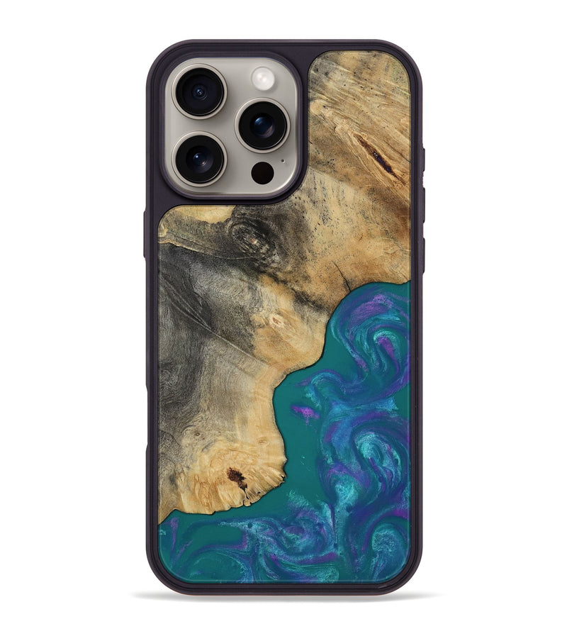 iPhone 16 Pro Max Wood Phone Case - Marilee (Purple, 819029)