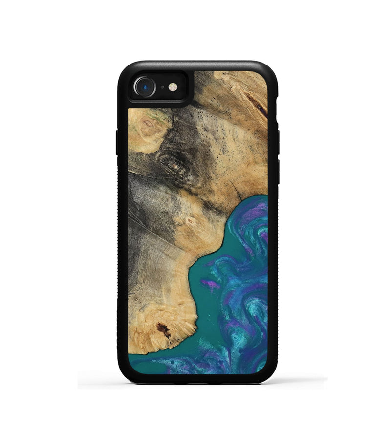 iPhone SE Wood Phone Case - Marilee (Purple, 819029)