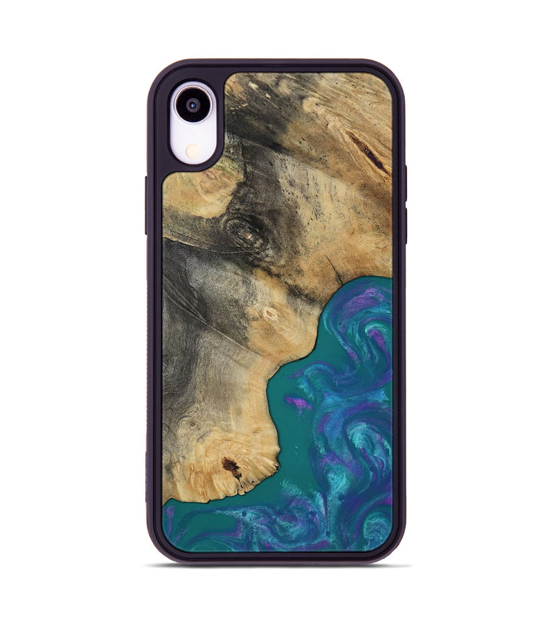 iPhone Xr Wood Phone Case - Marilee (Purple, 819029)