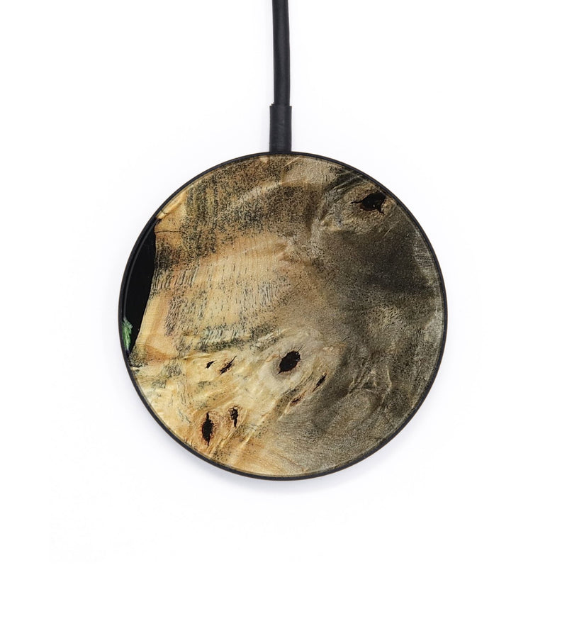 Circle Wood Wireless Charger - Karim (Purple, 819030)