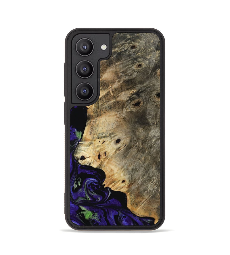 Galaxy S23 Wood Phone Case - Karim (Purple, 819030)