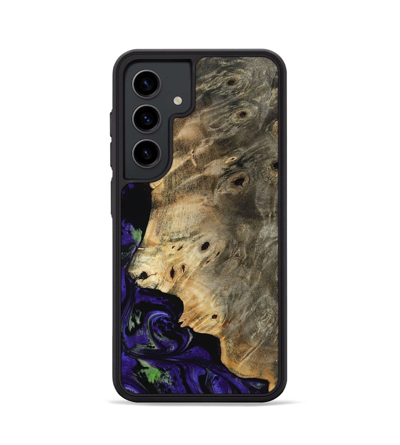 Galaxy S24 Wood Phone Case - Karim (Purple, 819030)