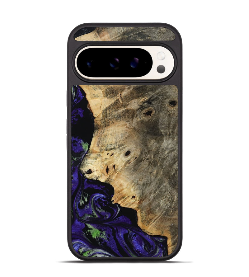 Pixel 9 Wood Phone Case - Karim (Purple, 819030)