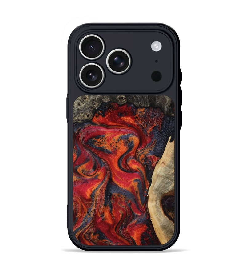 iPhone 17 Pro Wood Phone Case - Maurice (Red, 819032)