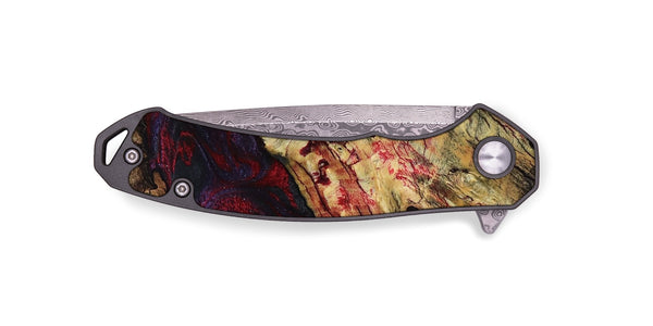 EDC Wood Pocket Knife - Adyson (Red, 819033)