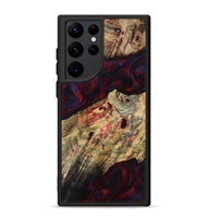 Galaxy S22 Ultra Wood Phone Case - Adyson (Red, 819033)