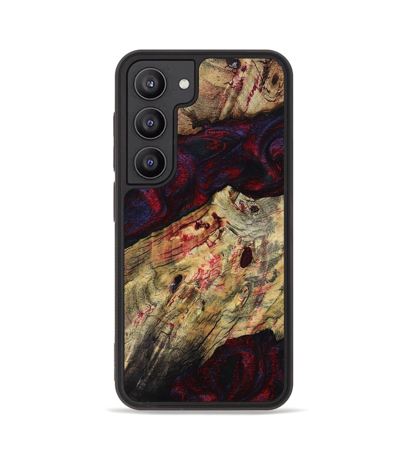 Galaxy S23 Wood Phone Case - Adyson (Red, 819033)