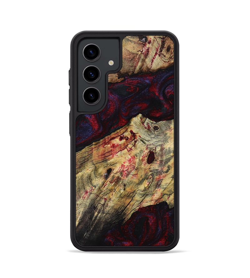 Galaxy S24 Wood Phone Case - Adyson (Red, 819033)