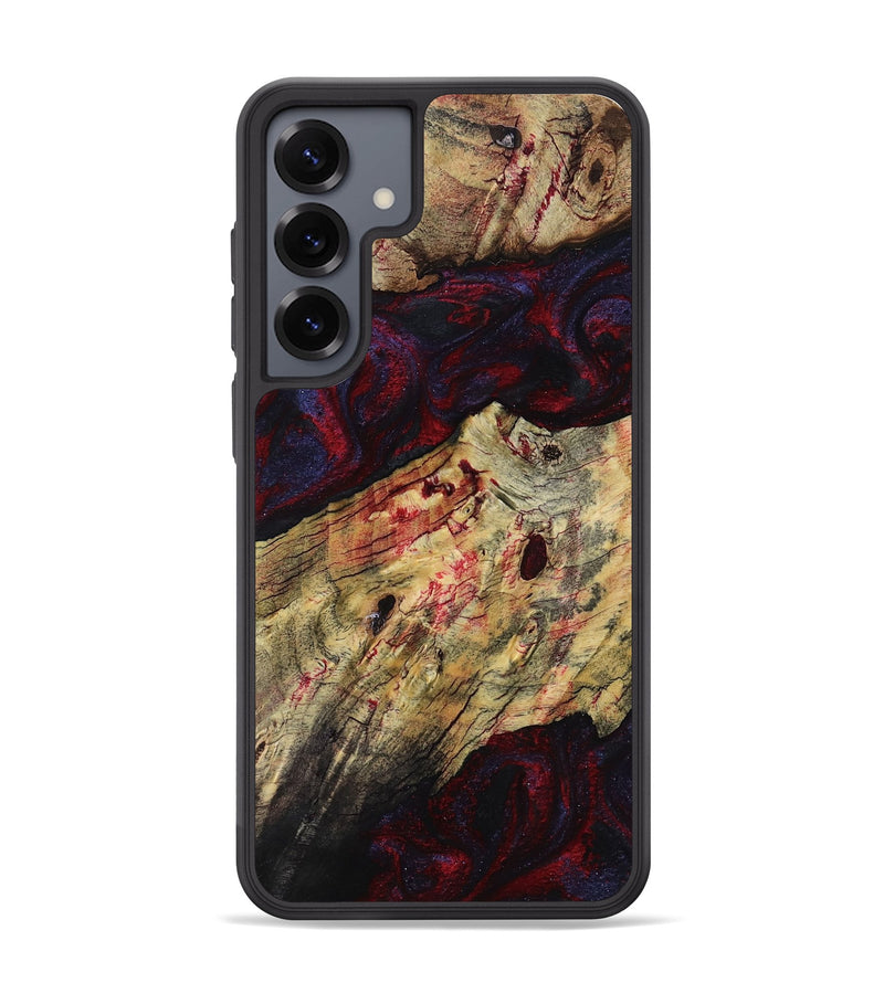 Galaxy S25 Plus Wood Phone Case - Adyson (Red, 819033)