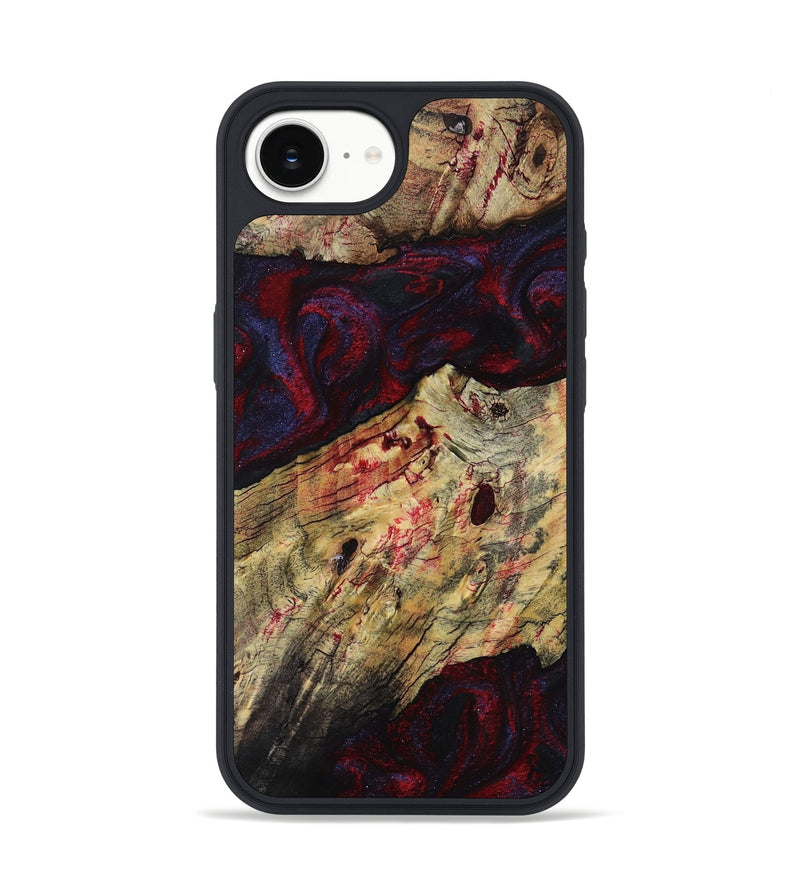 iPhone 16e Wood Phone Case - Adyson (Red, 819033)