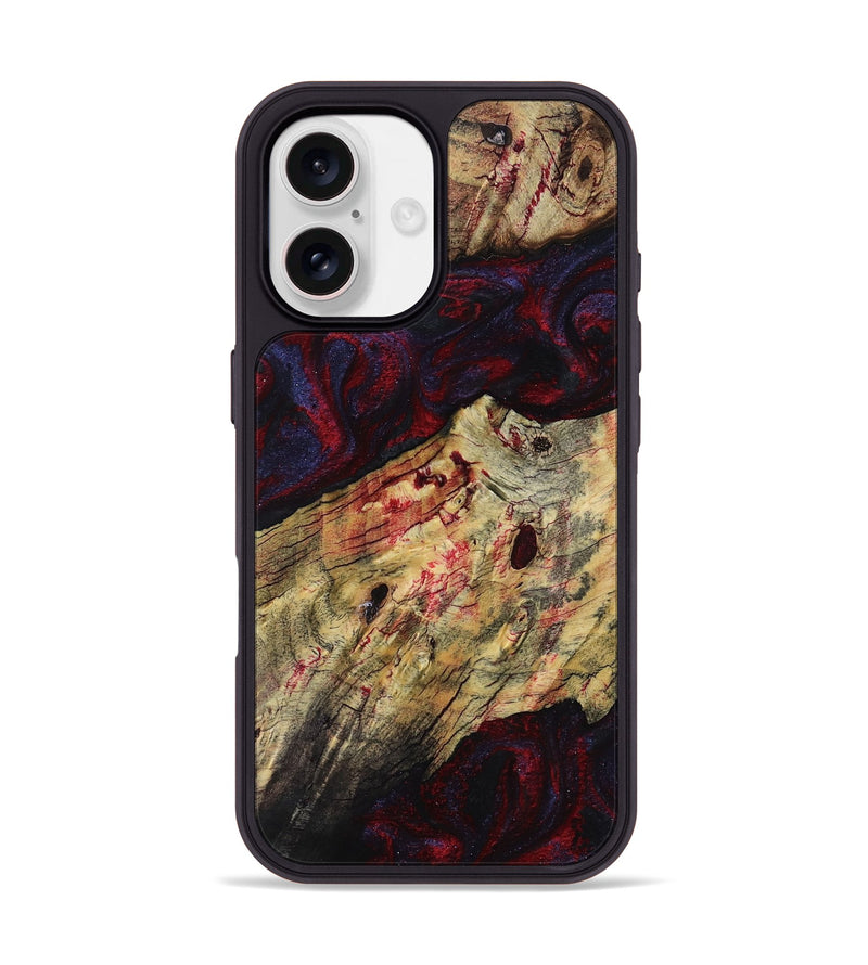 iPhone 17 Wood Phone Case - Adyson (Red, 819033)