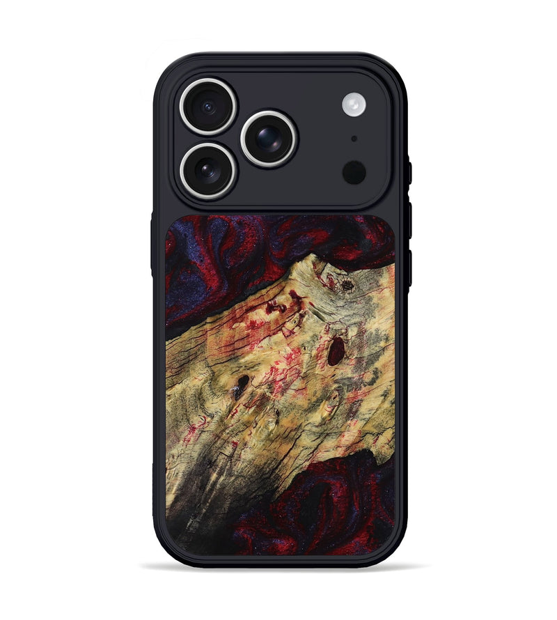 iPhone 17 Pro Wood Phone Case - Adyson (Red, 819033)