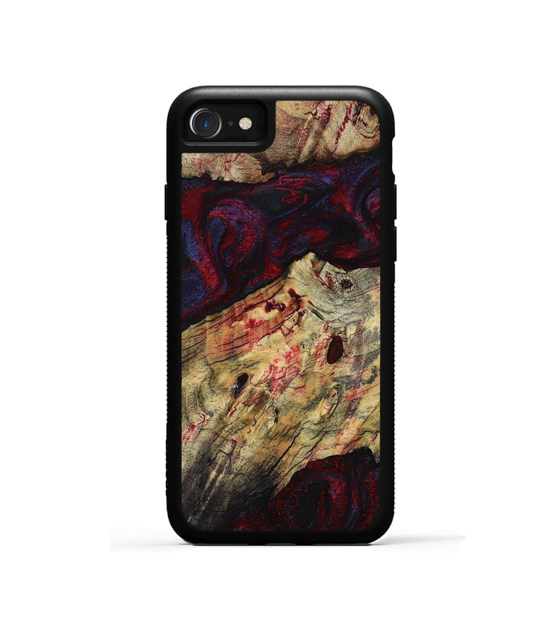 iPhone SE Wood Phone Case - Adyson (Red, 819033)