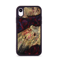 iPhone Xr Wood Phone Case - Adyson (Red, 819033)