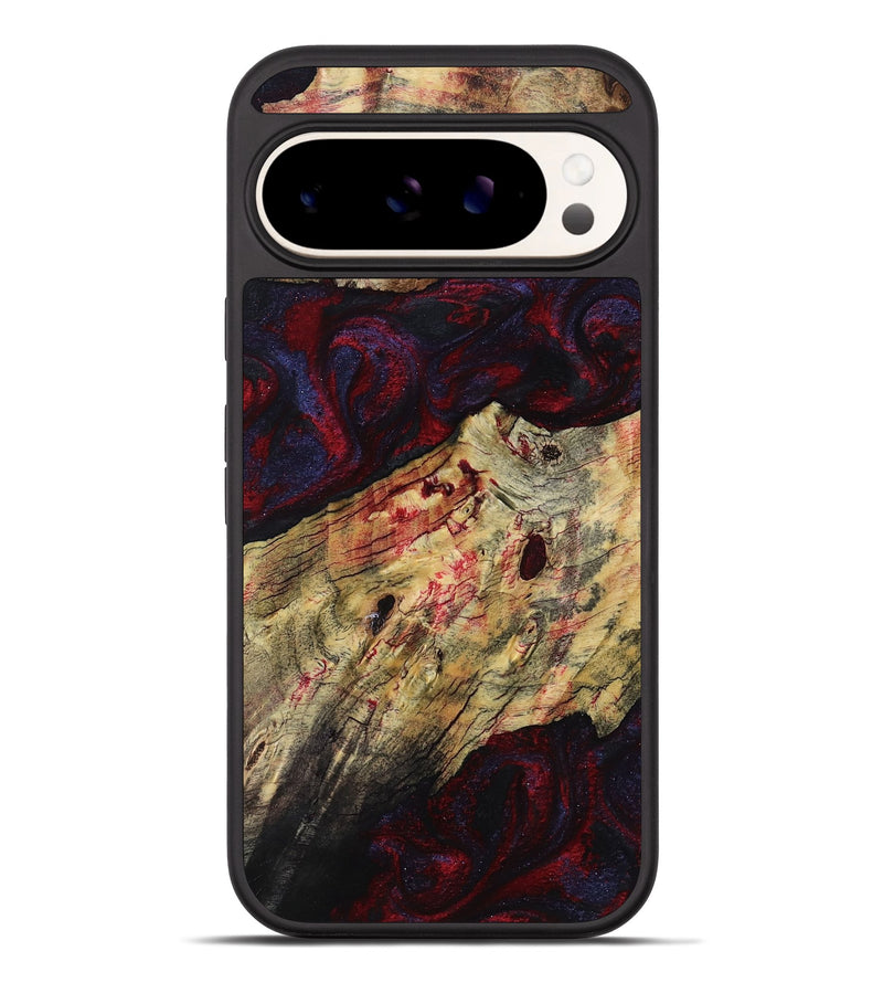Pixel 10 Pro XL Wood Phone Case - Adyson (Red, 819033)