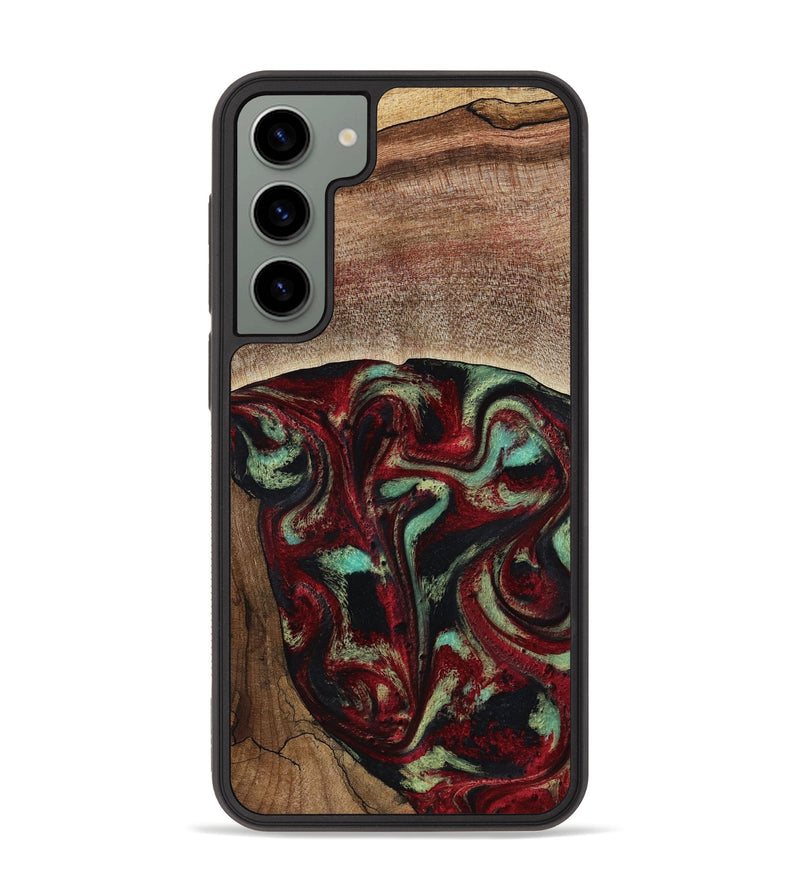 Galaxy S23 Plus Wood Phone Case - Arianna (Red, 819034)