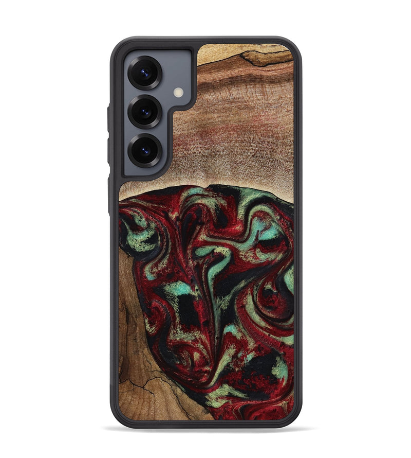 Galaxy S25 Plus Wood Phone Case - Arianna (Red, 819034)