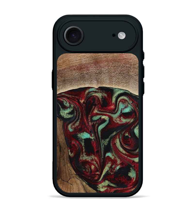iPhone 17 Air Wood Phone Case - Arianna (Red, 819034)