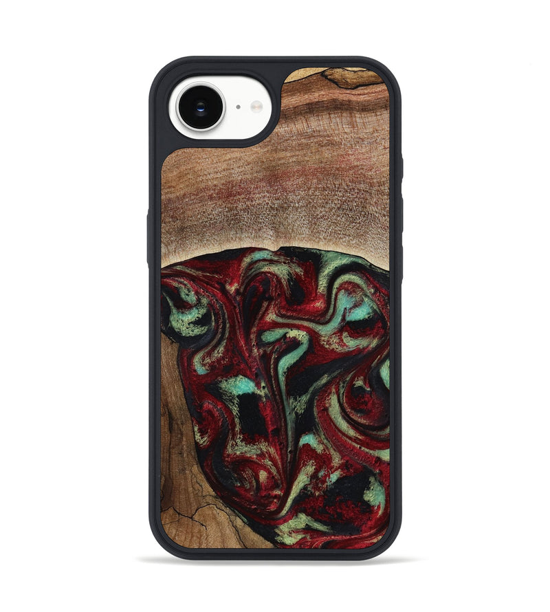 iPhone 17e Wood Phone Case - Arianna (Red, 819034)