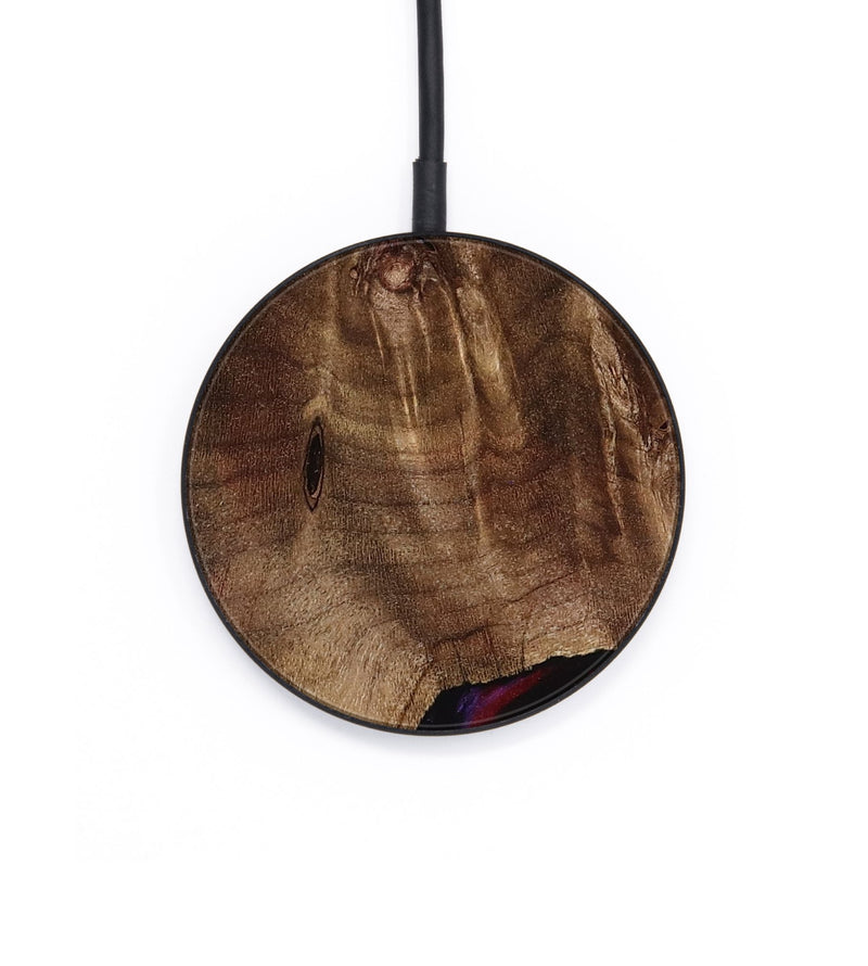 Circle Wood Wireless Charger - Royal (Red, 819036)