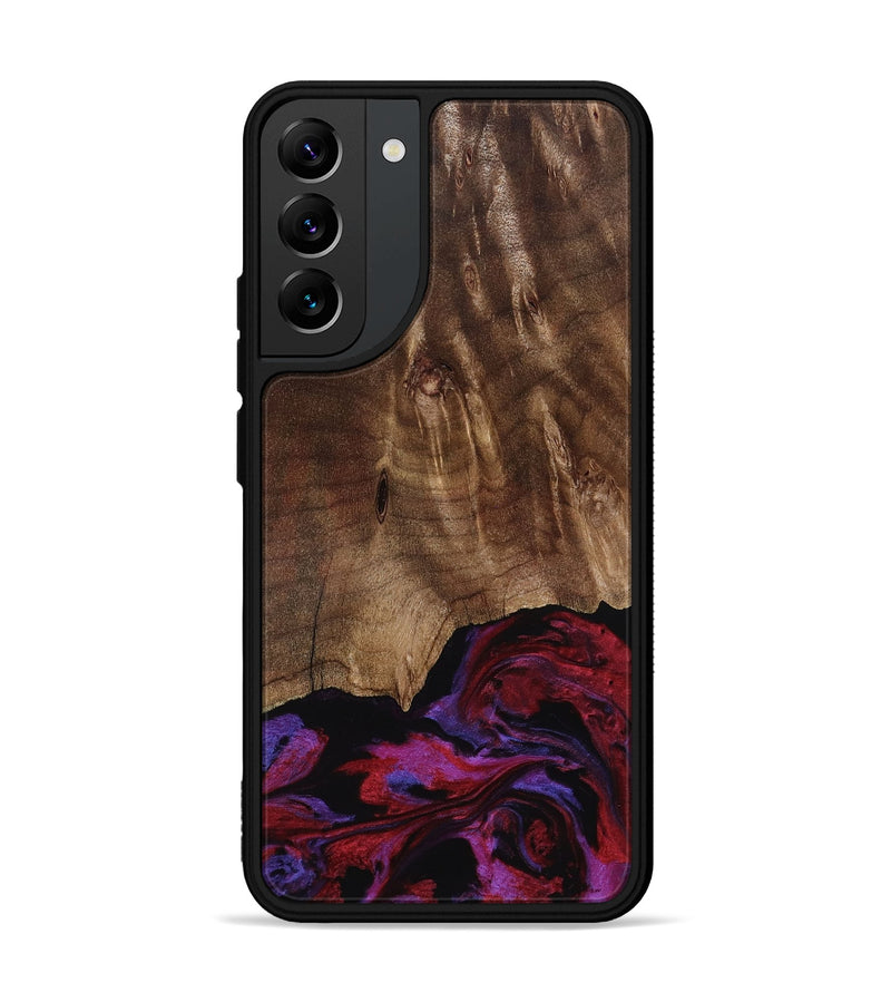 Galaxy S22 Plus Wood Phone Case - Royal (Red, 819036)
