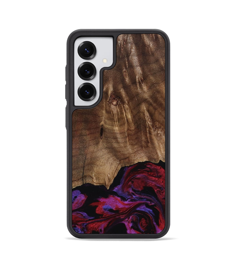 Galaxy S25 Wood Phone Case - Royal (Red, 819036)