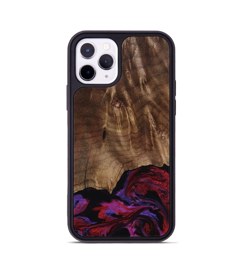 iPhone 11 Pro Wood Phone Case - Royal (Red, 819036)
