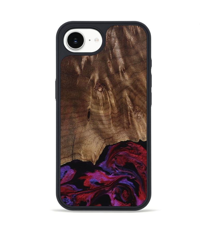 iPhone 16e Wood Phone Case - Royal (Red, 819036)