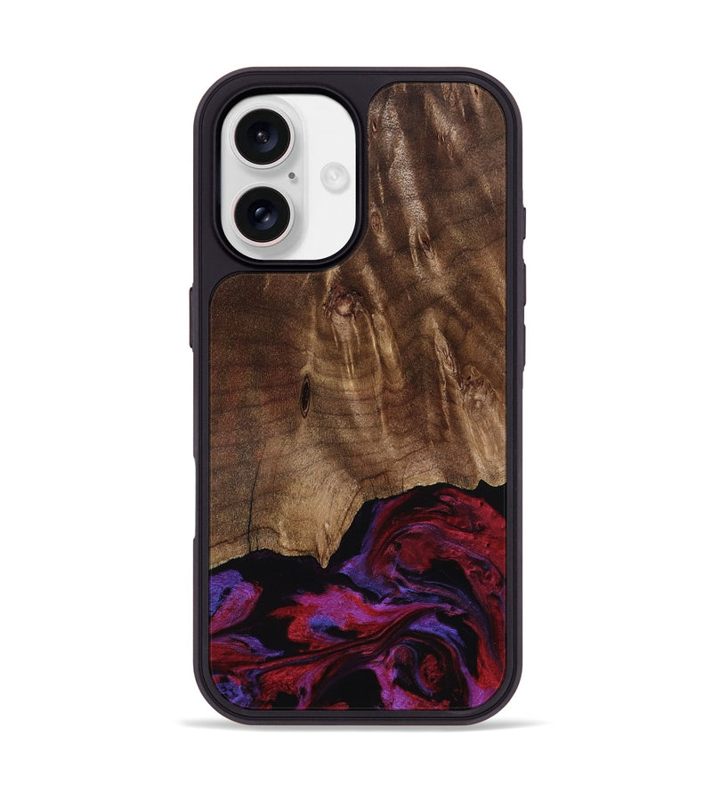 iPhone 17 Wood Phone Case - Royal (Red, 819036)