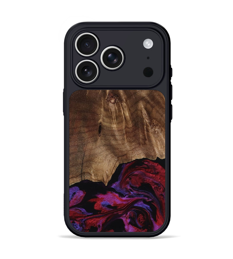 iPhone 17 Pro Wood Phone Case - Royal (Red, 819036)