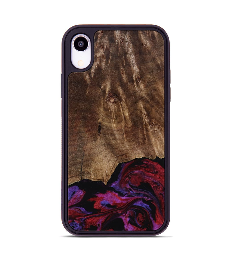 iPhone Xr Wood Phone Case - Royal (Red, 819036)