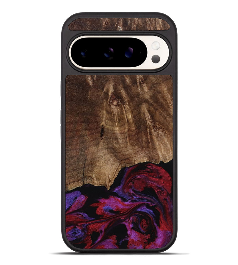 Pixel 10 Pro XL Wood Phone Case - Royal (Red, 819036)