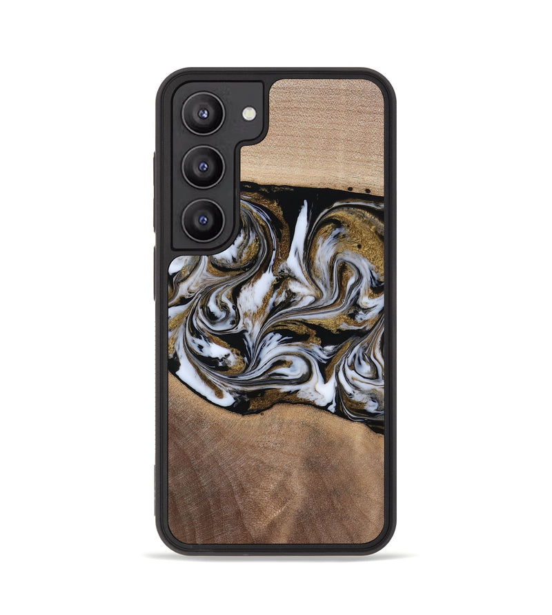 Galaxy S23 Wood Phone Case - Dante (Black & White, 819042)