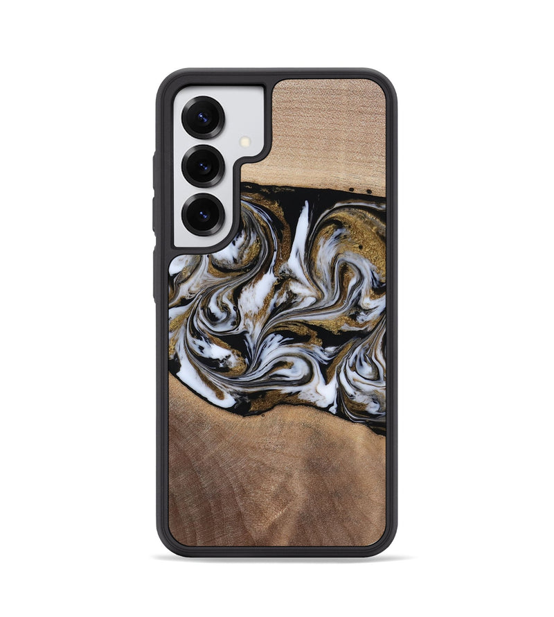 Galaxy S25 Wood Phone Case - Dante (Black & White, 819042)