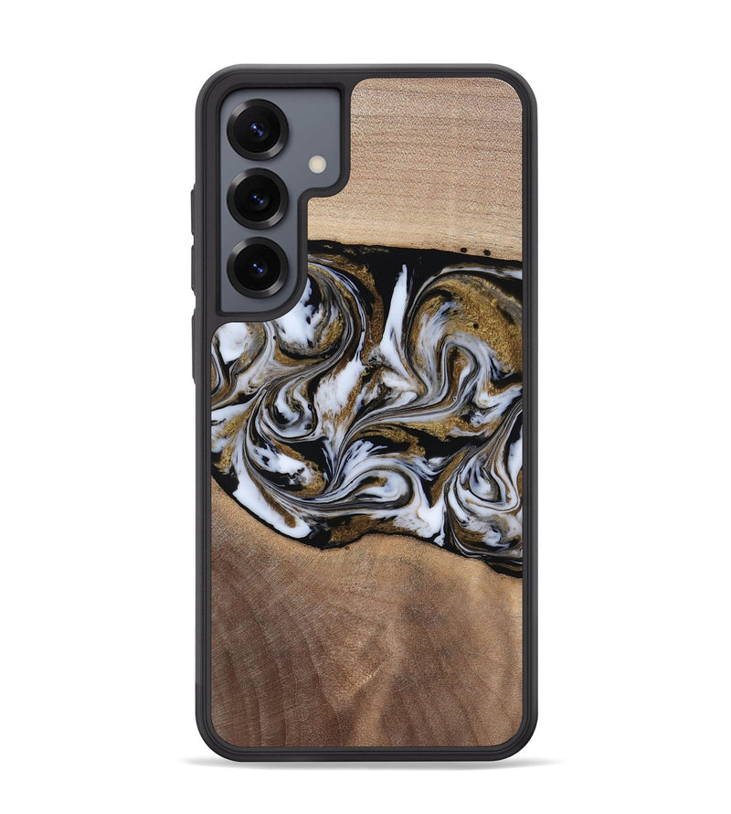 Galaxy S25 Plus Wood Phone Case - Dante (Black & White, 819042)