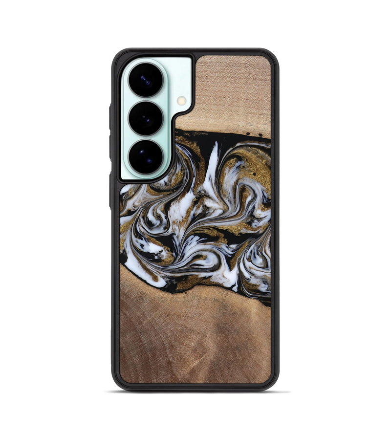 Galaxy S26 Wood Phone Case - Dante (Black & White, 819042)