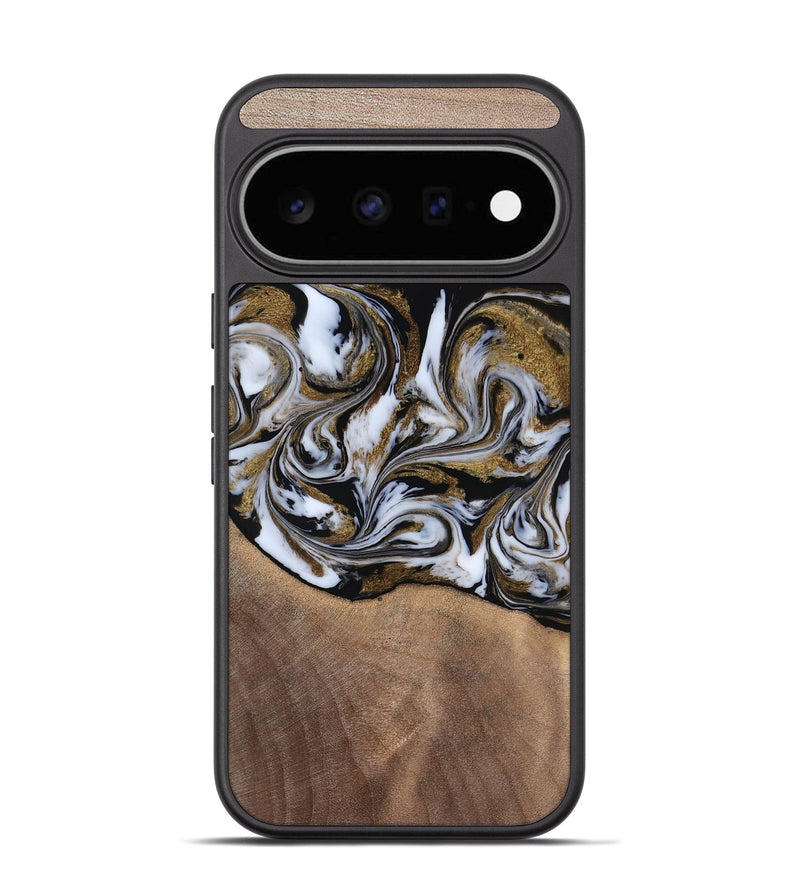 Pixel 11 Wood Phone Case - Dante (Black & White, 819042)