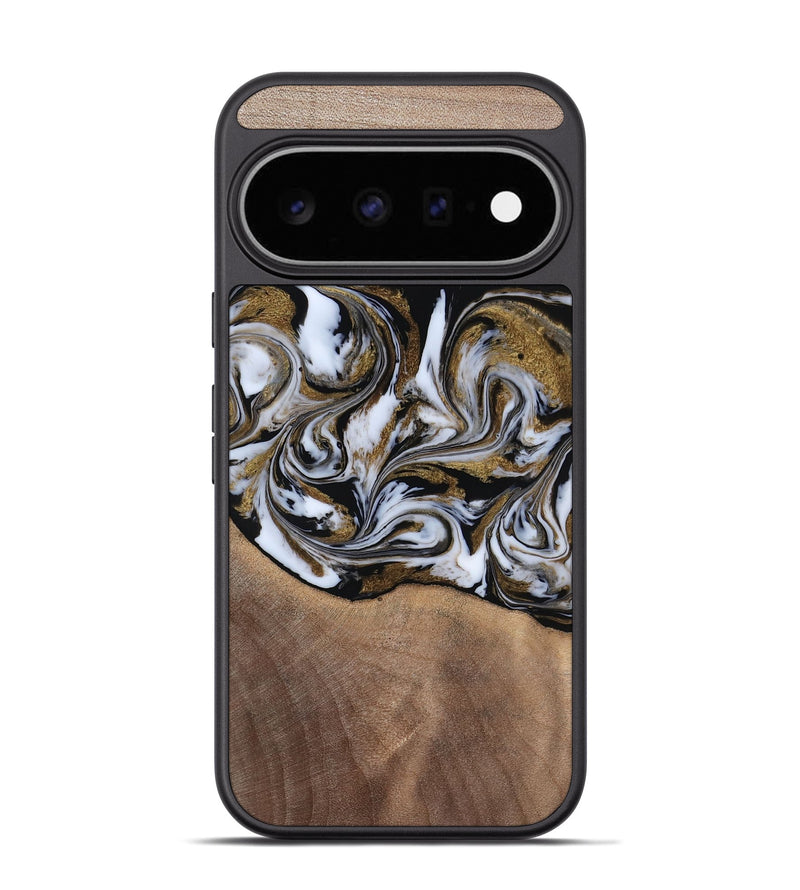 Pixel 11 Pro Wood Phone Case - Dante (Black & White, 819042)