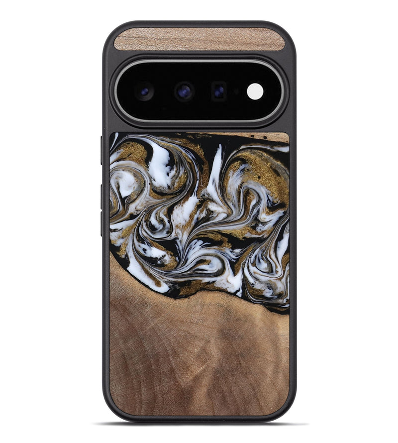 Pixel 11 Pro XL Wood Phone Case - Dante (Black & White, 819042)