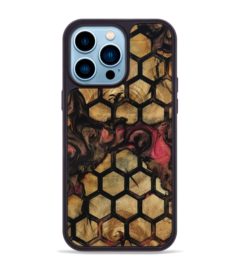 iPhone 14 Pro Max Wood Phone Case - Ayden (Pattern, 819045)