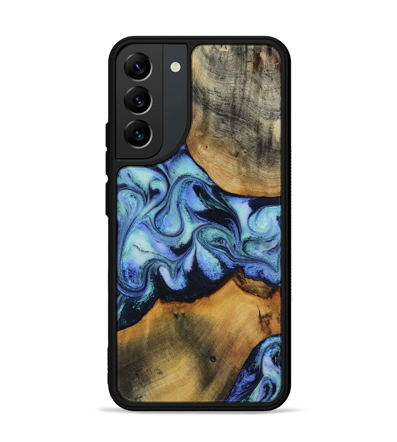 Galaxy S22 Plus Wood Phone Case - Jasiel (Blue, 819051)
