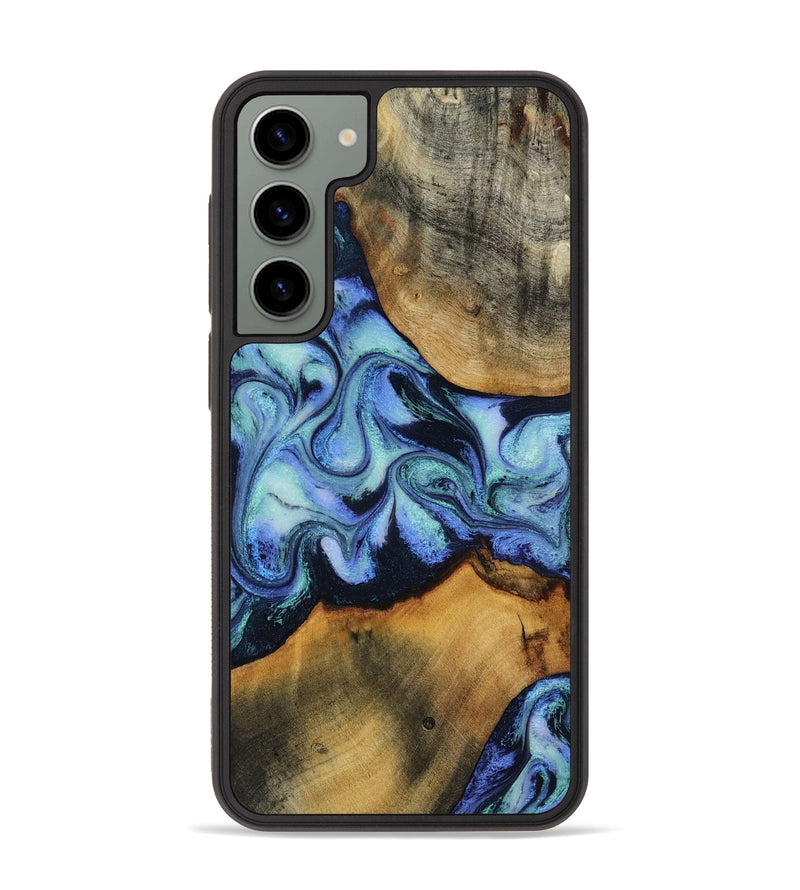 Galaxy S23 Plus Wood Phone Case - Jasiel (Blue, 819051)