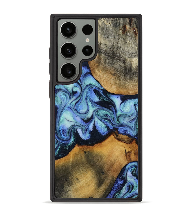 Galaxy S23 Ultra Wood Phone Case - Jasiel (Blue, 819051)