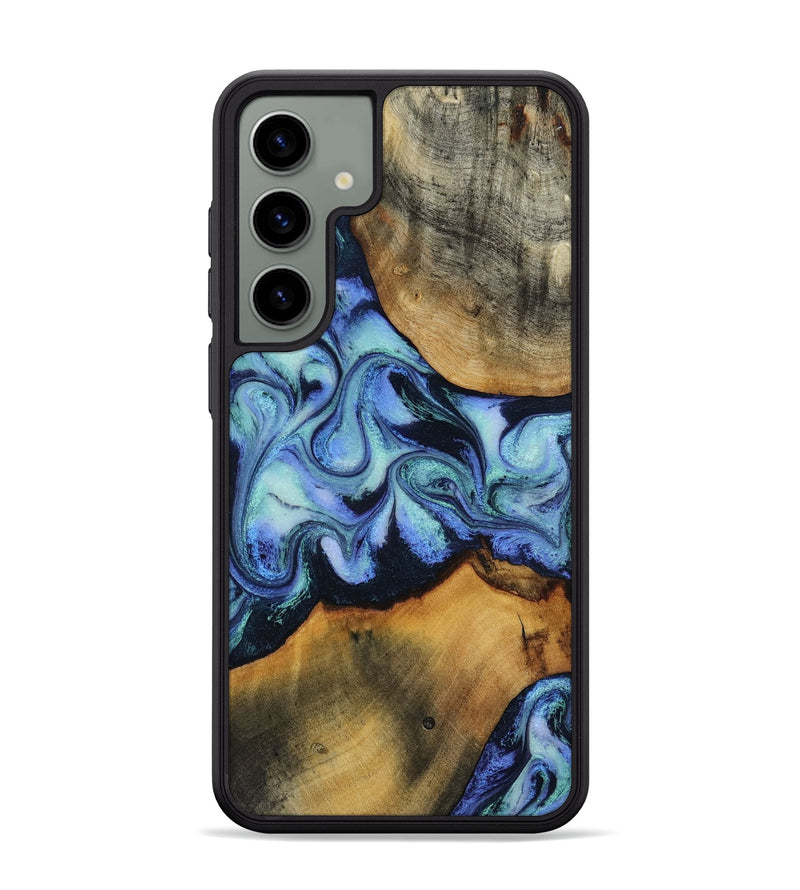 Galaxy S24 Plus Wood Phone Case - Jasiel (Blue, 819051)