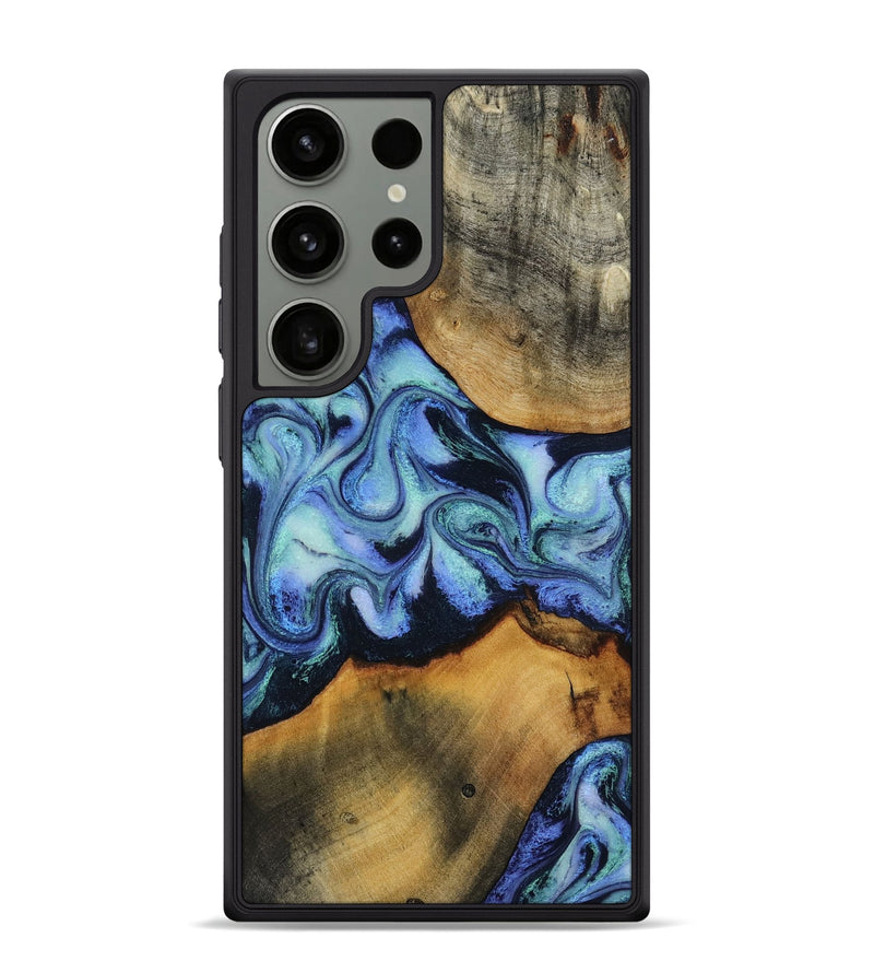 Galaxy S24 Ultra Wood Phone Case - Jasiel (Blue, 819051)
