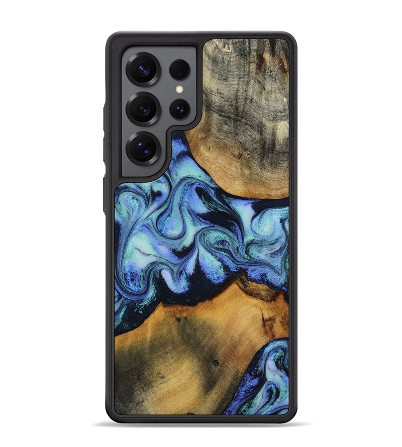 Galaxy S25 Ultra Wood Phone Case - Jasiel (Blue, 819051)