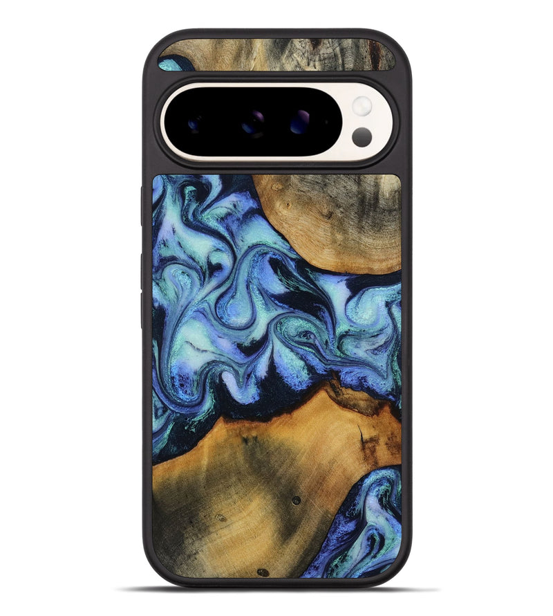 Pixel 9 Pro XL Wood Phone Case - Jasiel (Blue, 819051)