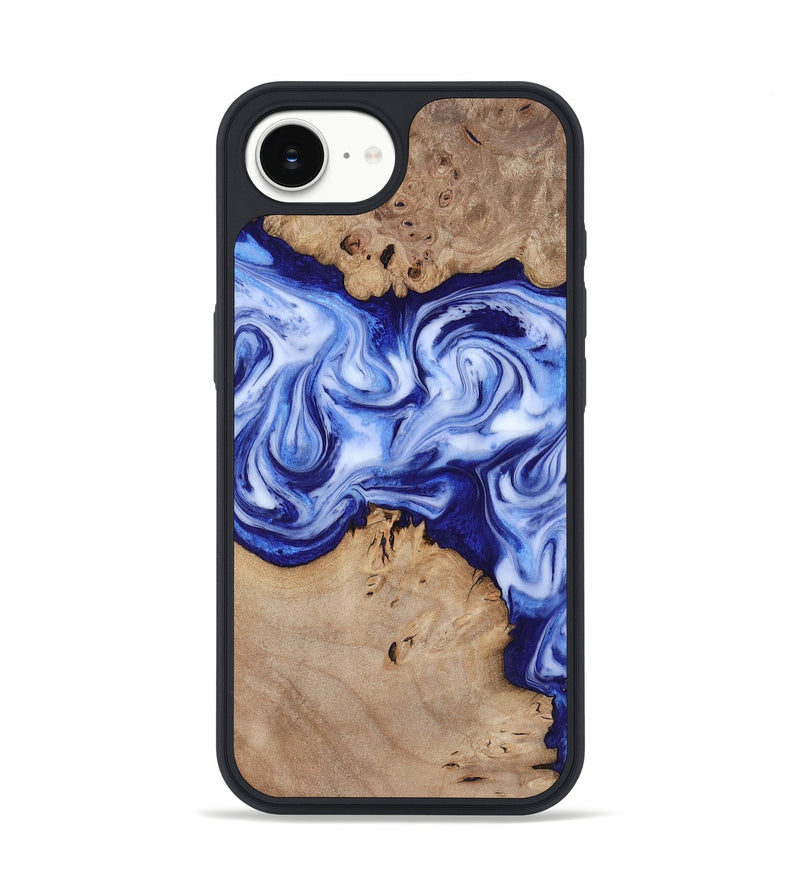 iPhone 17e Wood Phone Case - Jamiya (Blue, 819055)